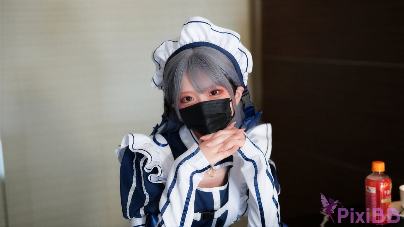 Cosplayer Hamusuk k Amagami Hamu chan maid PixiBB.COM 024