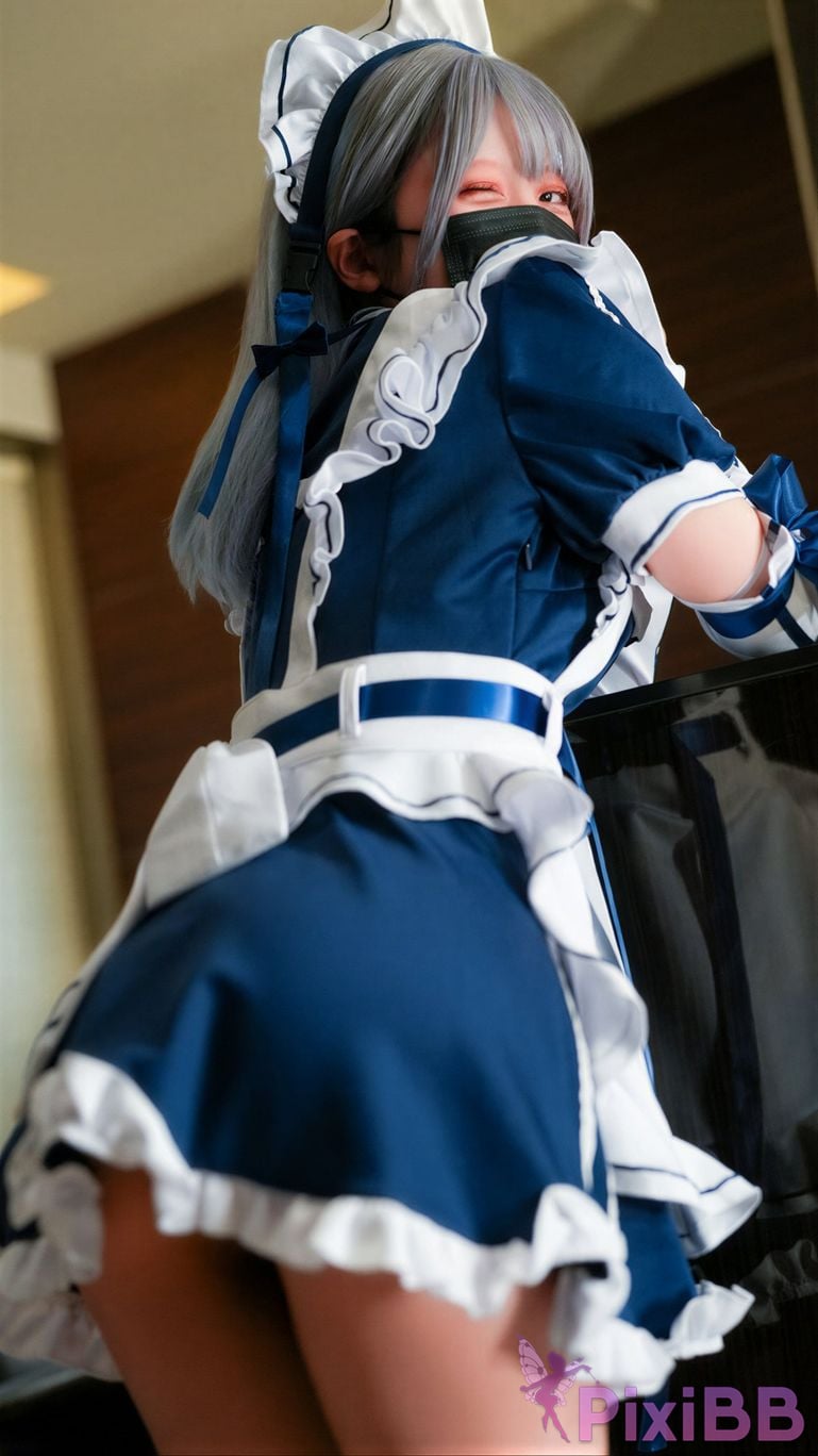 Cosplayer Hamusuk k Amagami Hamu chan maid PixiBB.COM 025