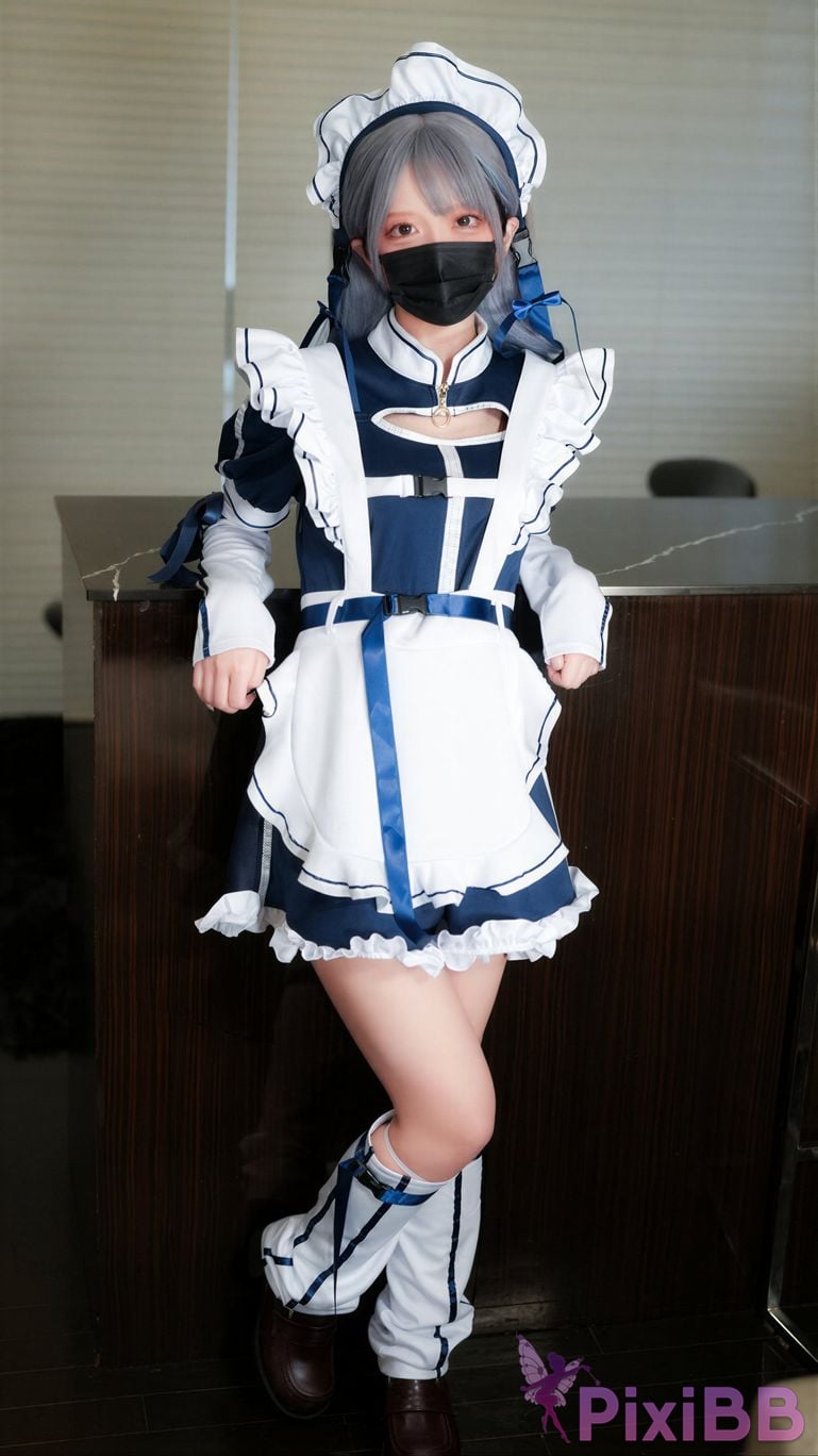 Cosplayer Hamusuk k Amagami Hamu chan maid PixiBB.COM 028