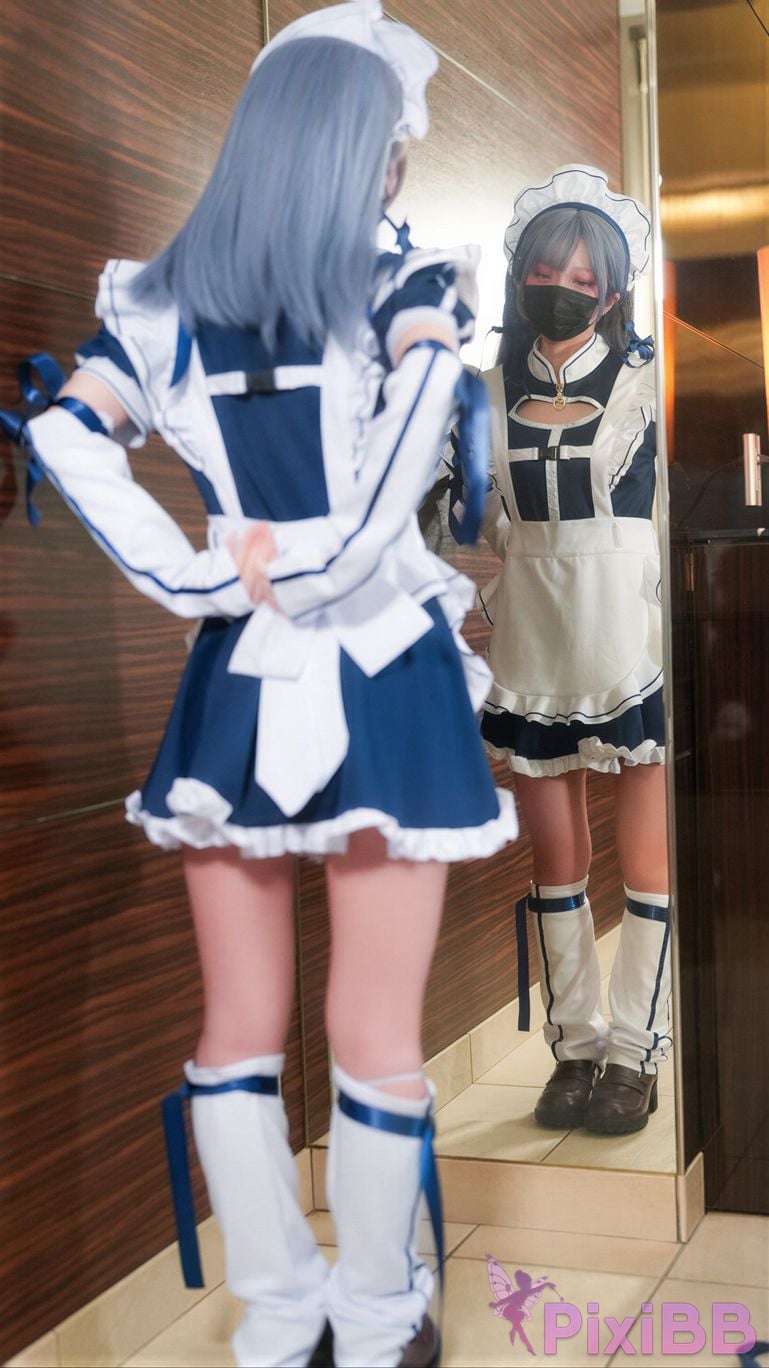 Cosplayer Hamusuk k Amagami Hamu chan maid PixiBB.COM 038