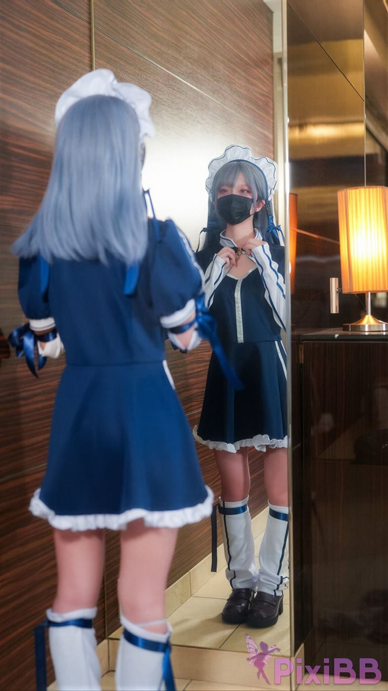 Cosplayer Hamusuk k Amagami Hamu chan maid PixiBB.COM 041