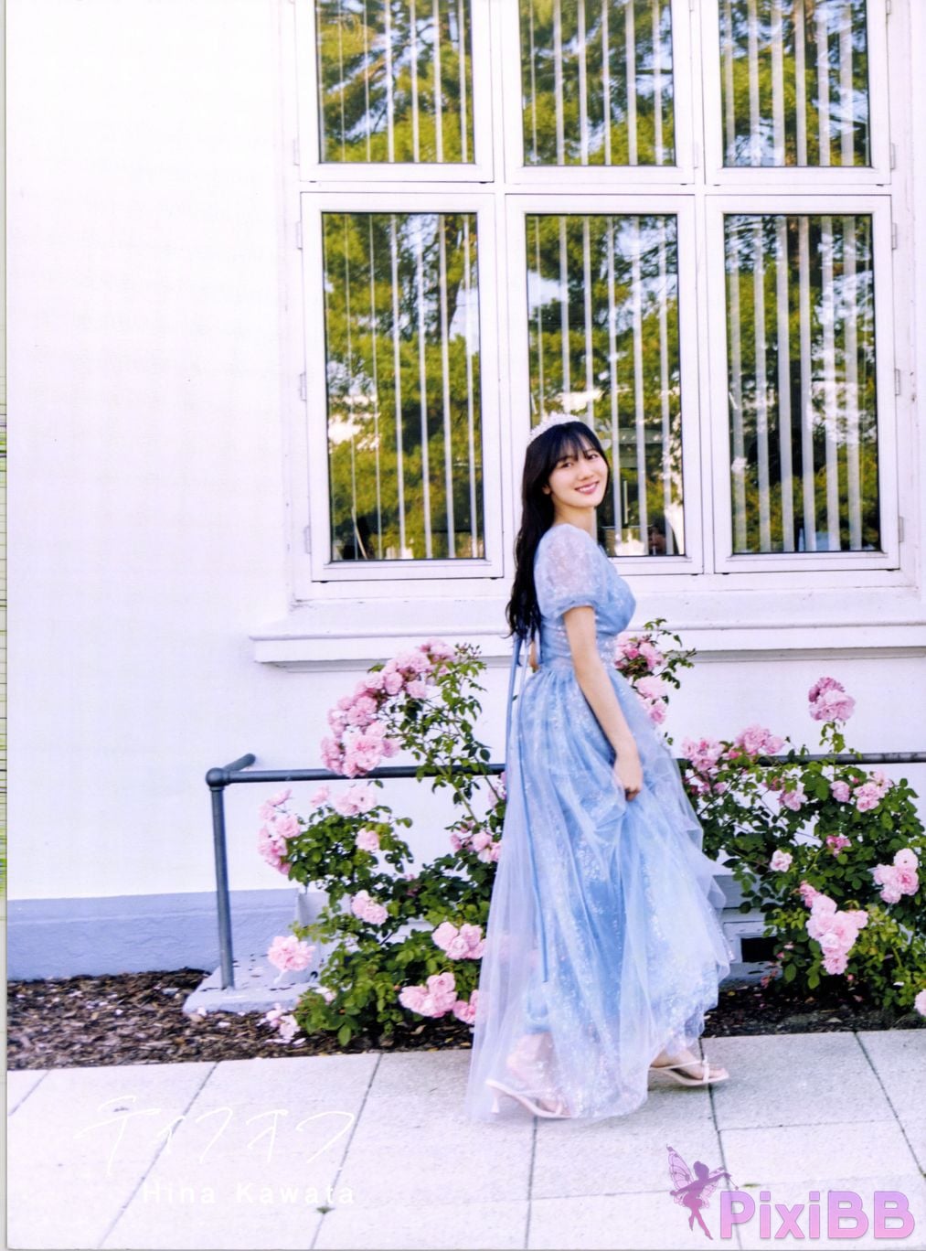 Japanese Idol Hina Kawata He Tian Yang Cai 2nd photo collection take off PixiBB.COM 003