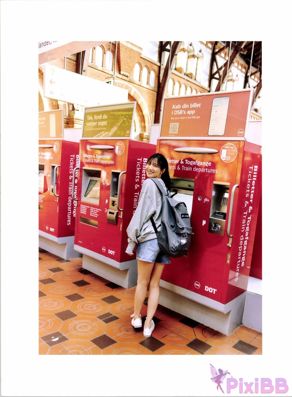 Japanese Idol Hina Kawata He Tian Yang Cai 2nd photo collection take off PixiBB.COM 004