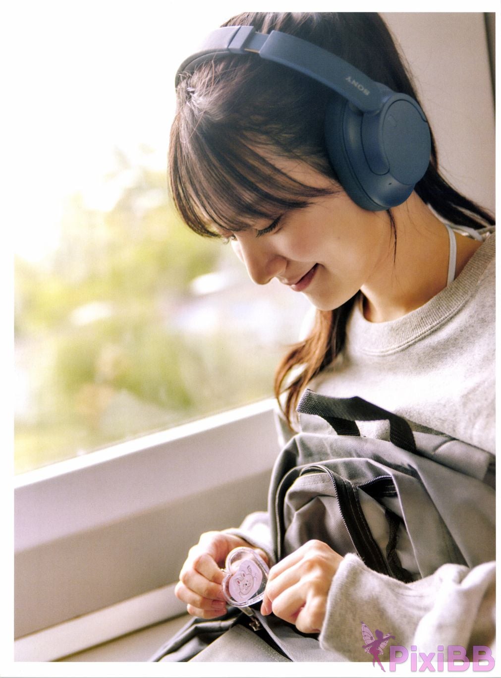 Japanese Idol Hina Kawata He Tian Yang Cai 2nd photo collection take off PixiBB.COM 010