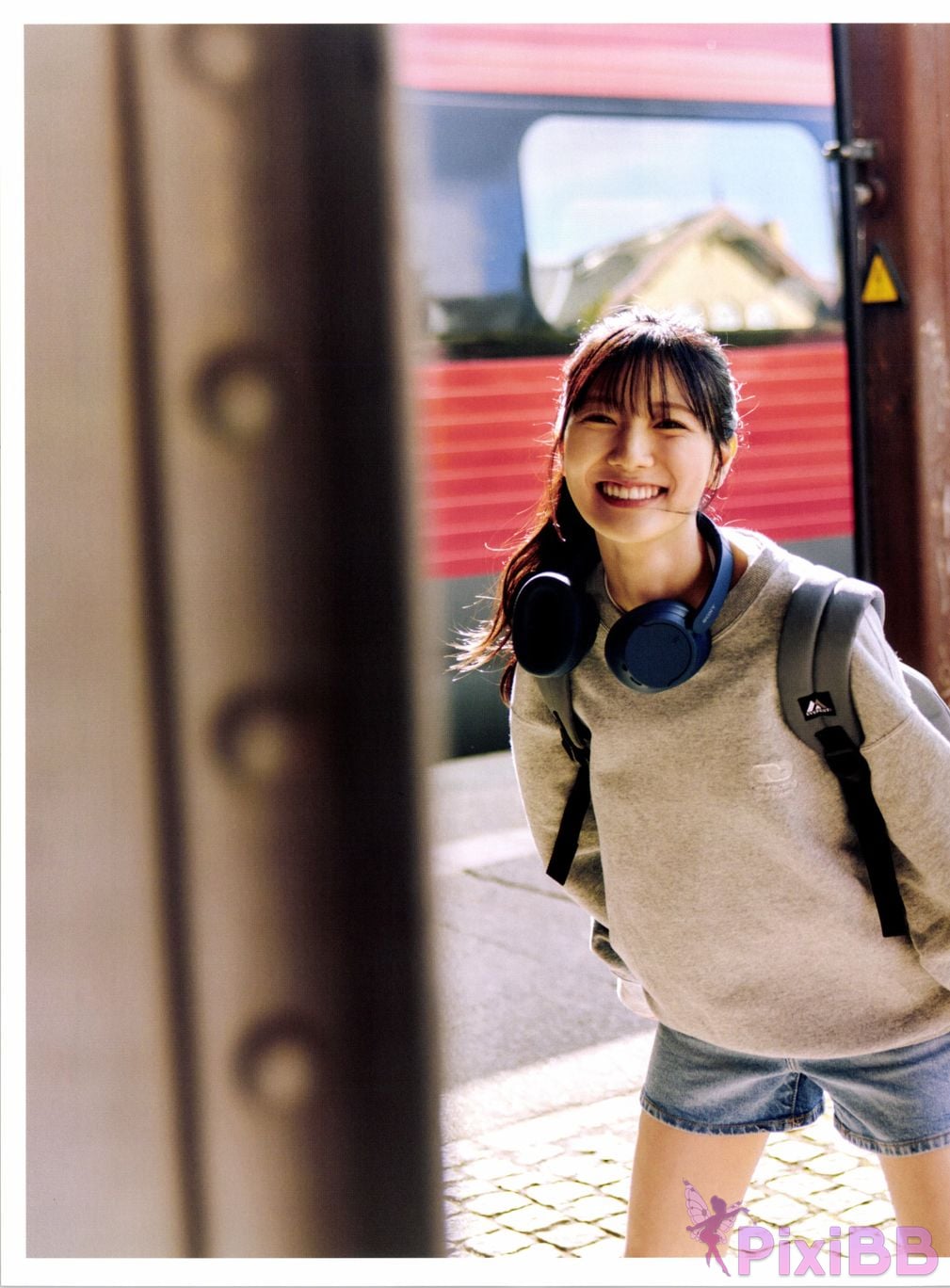 Japanese Idol Hina Kawata He Tian Yang Cai 2nd photo collection take off PixiBB.COM 012