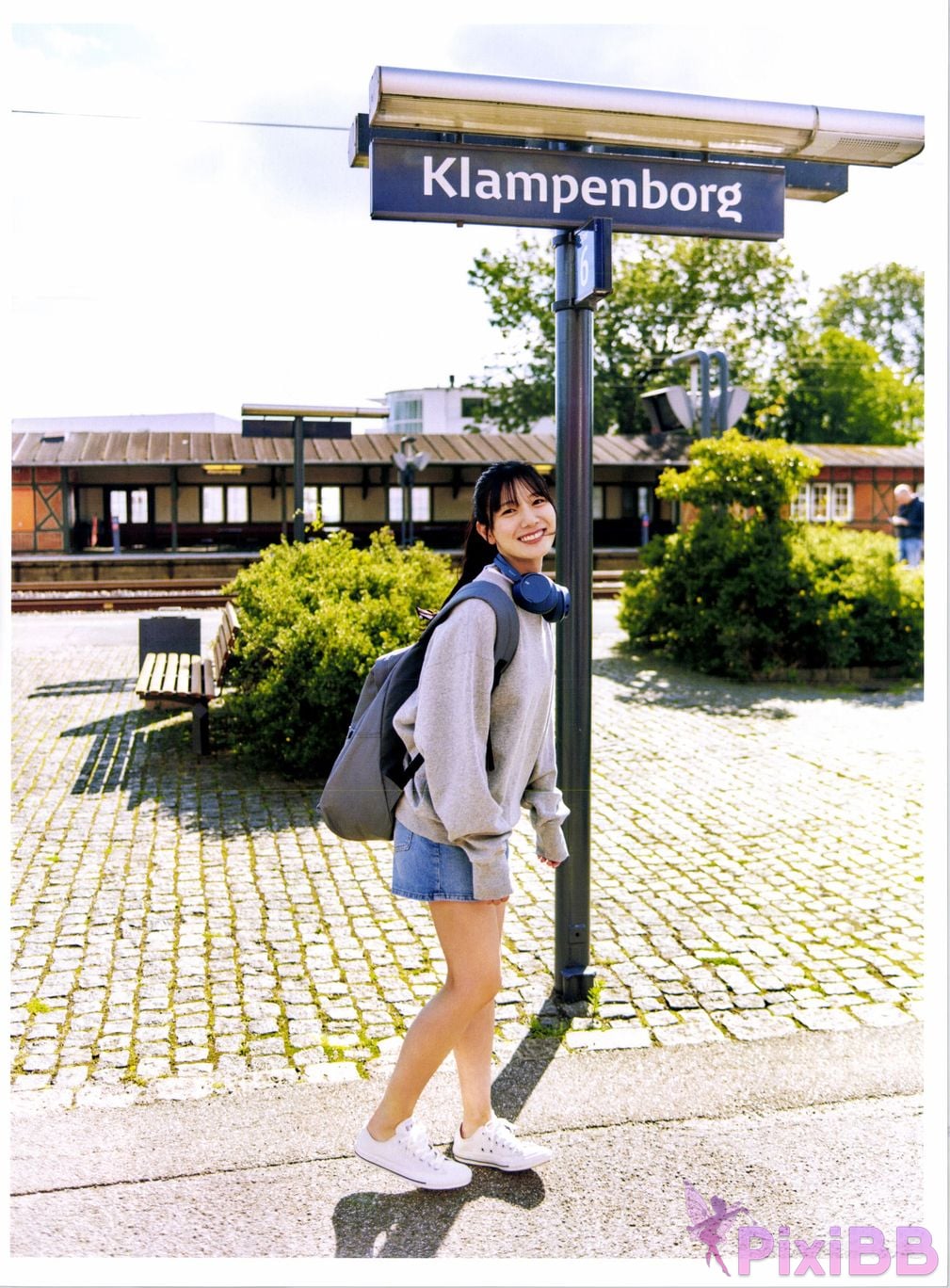 Japanese Idol Hina Kawata He Tian Yang Cai 2nd photo collection take off PixiBB.COM 013