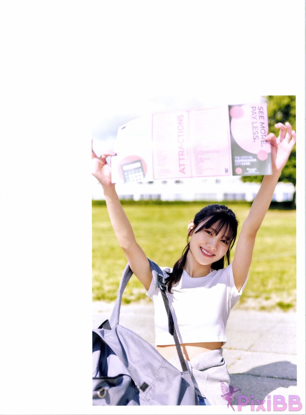 Japanese Idol Hina Kawata He Tian Yang Cai 2nd photo collection take off PixiBB.COM 017