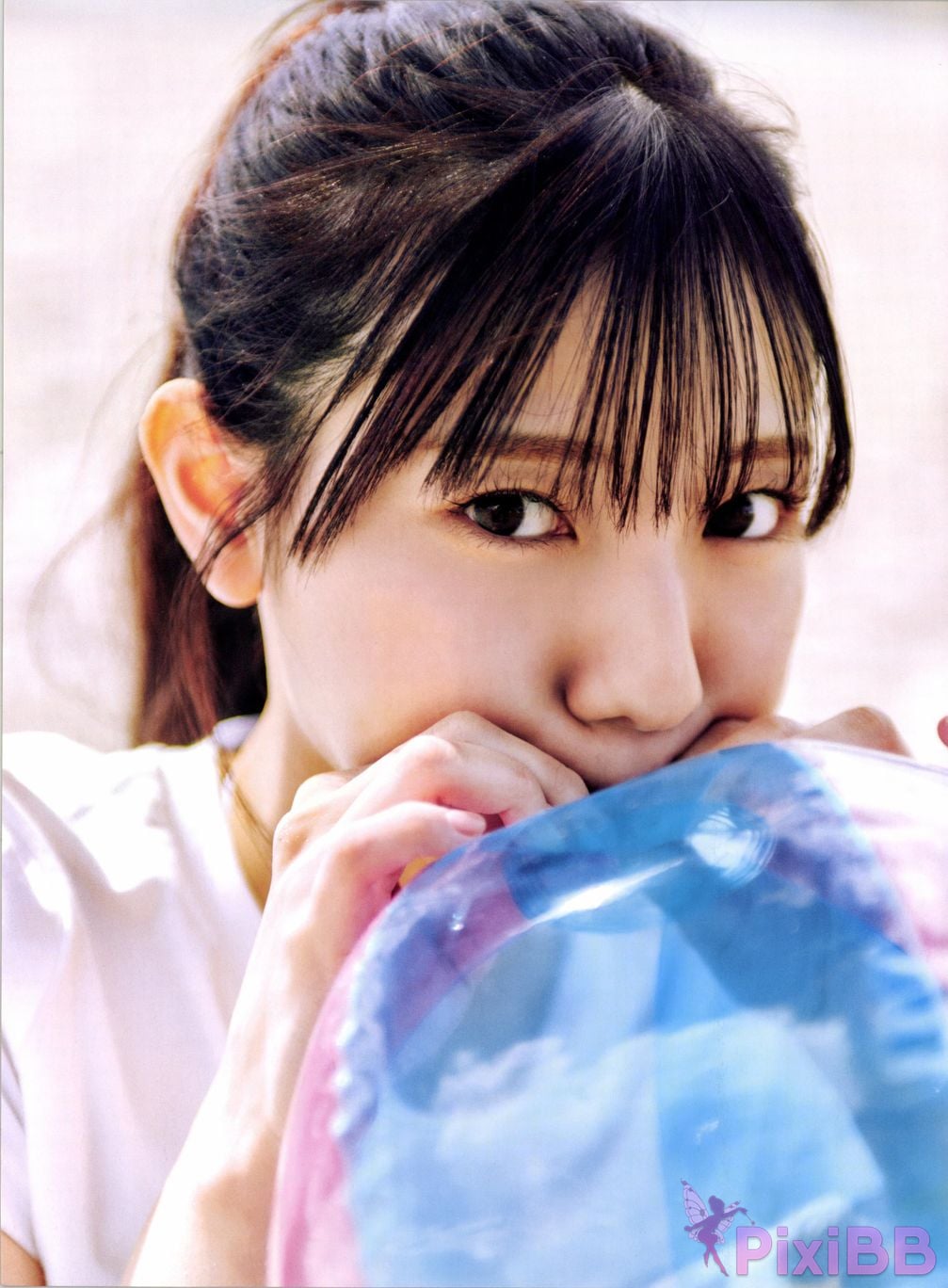 Japanese Idol Hina Kawata He Tian Yang Cai 2nd photo collection take off PixiBB.COM 020