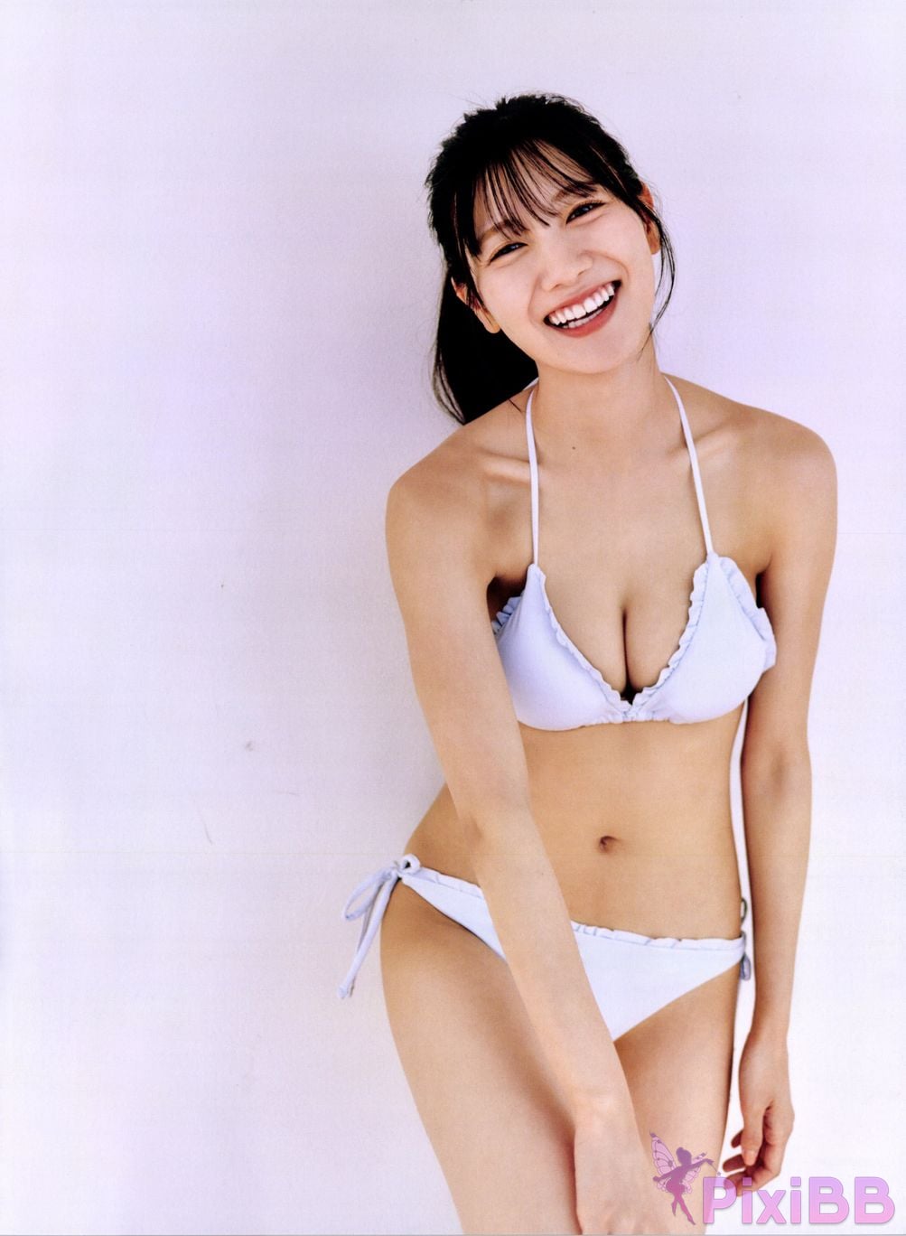 Japanese Idol Hina Kawata He Tian Yang Cai 2nd photo collection take off PixiBB.COM 025