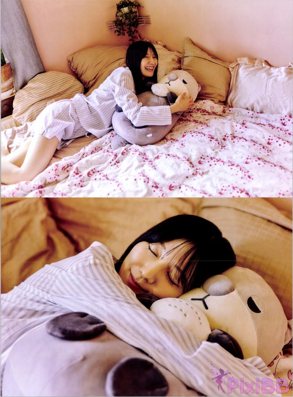 Japanese Idol Hina Kawata He Tian Yang Cai 2nd photo collection take off PixiBB.COM 027