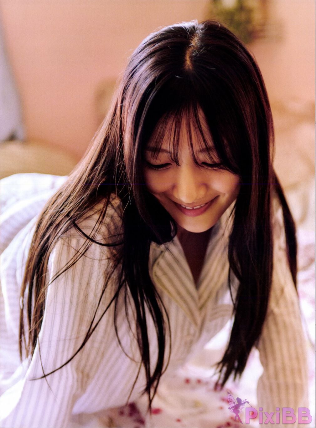 Japanese Idol Hina Kawata He Tian Yang Cai 2nd photo collection take off PixiBB.COM 029