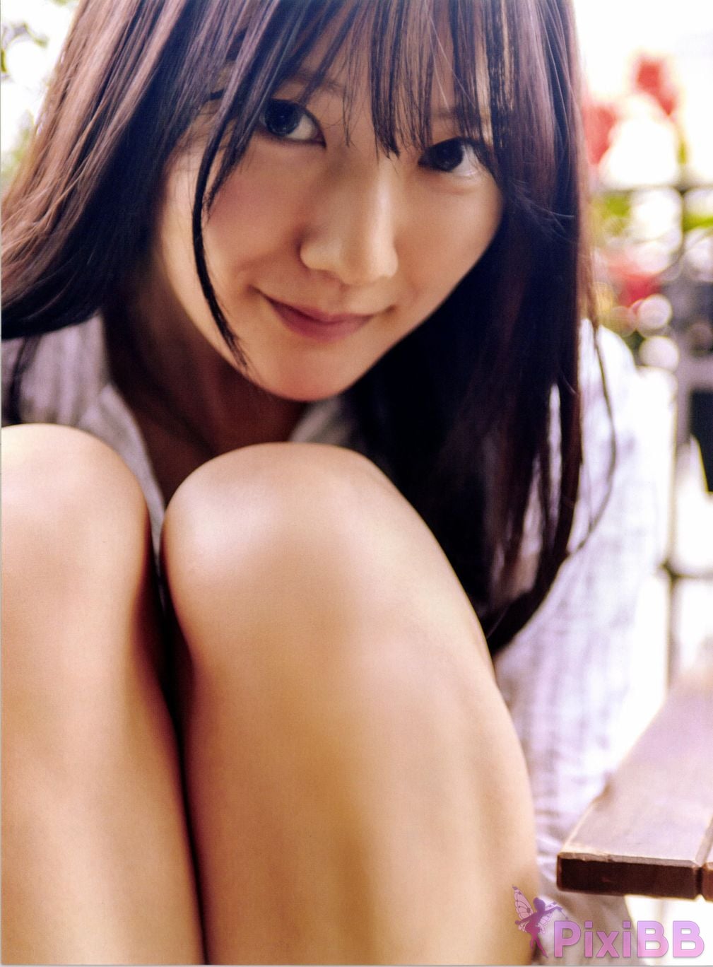 Japanese Idol Hina Kawata He Tian Yang Cai 2nd photo collection take off PixiBB.COM 032