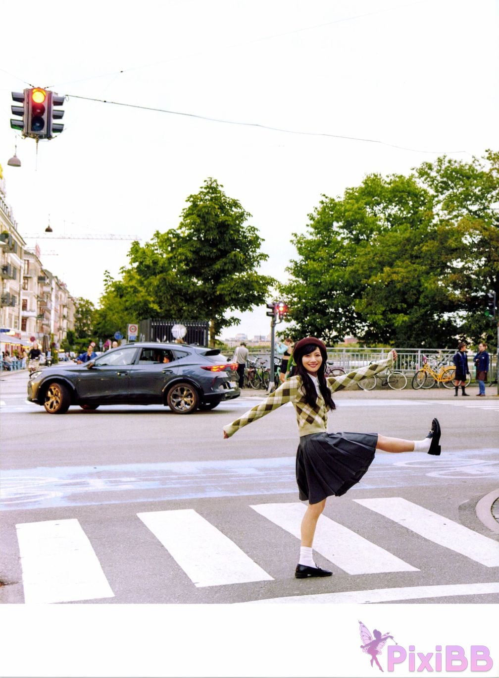 Japanese Idol Hina Kawata He Tian Yang Cai 2nd photo collection take off PixiBB.COM 040