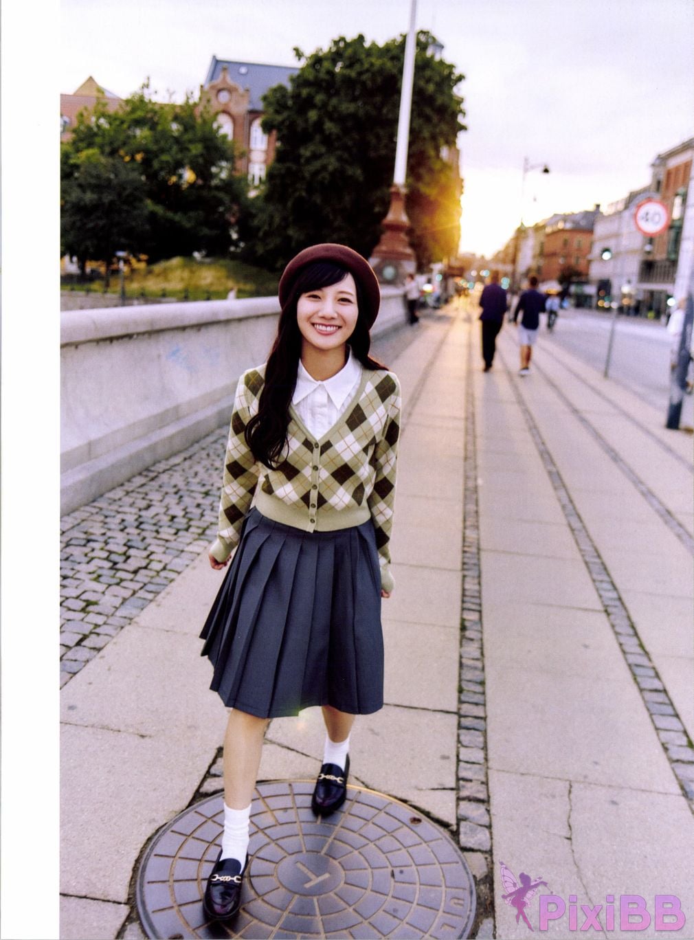 Japanese Idol Hina Kawata He Tian Yang Cai 2nd photo collection take off PixiBB.COM 043