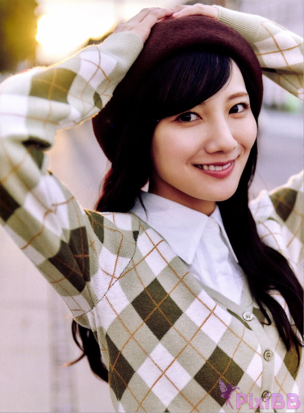 Japanese Idol Hina Kawata He Tian Yang Cai 2nd photo collection take off PixiBB.COM 044