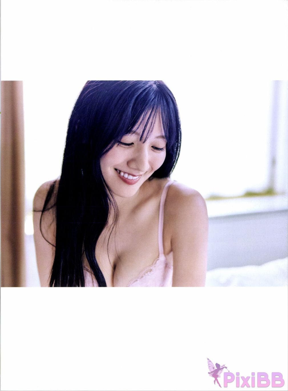 Japanese Idol Hina Kawata He Tian Yang Cai 2nd photo collection take off PixiBB.COM 049