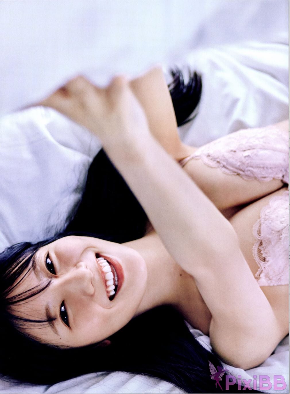 Japanese Idol Hina Kawata He Tian Yang Cai 2nd photo collection take off PixiBB.COM 052