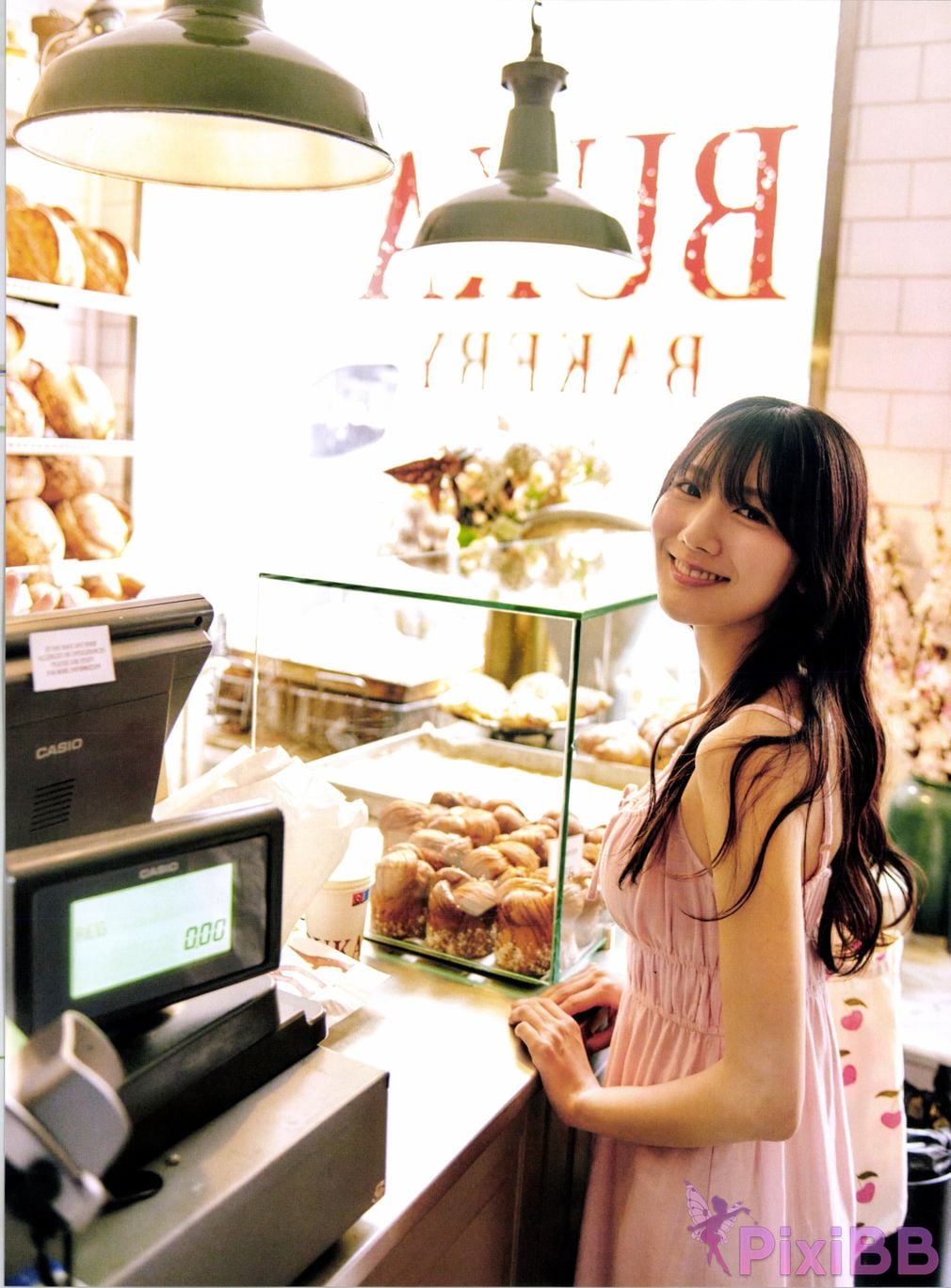 Japanese Idol Hina Kawata He Tian Yang Cai 2nd photo collection take off PixiBB.COM 053