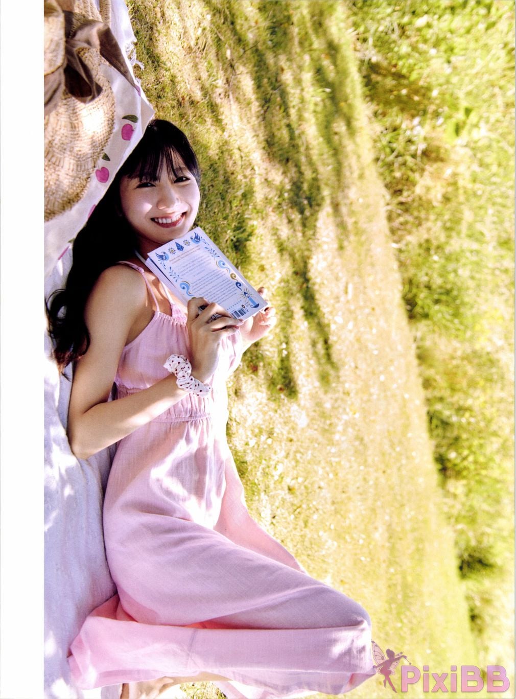 Japanese Idol Hina Kawata He Tian Yang Cai 2nd photo collection take off PixiBB.COM 055