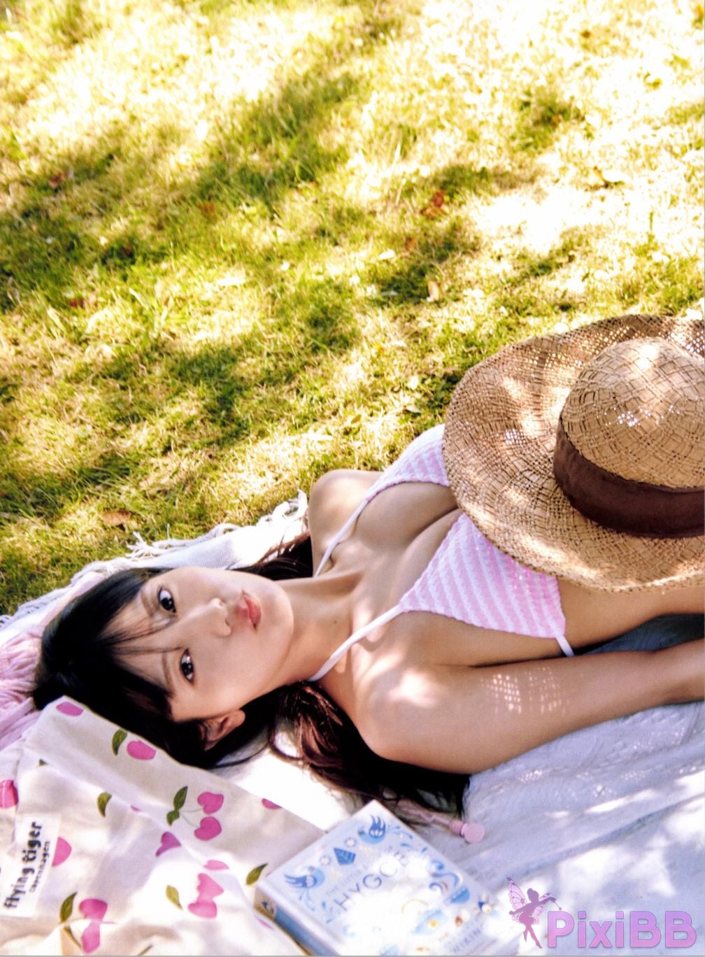 Japanese Idol Hina Kawata He Tian Yang Cai 2nd photo collection take off PixiBB.COM 062