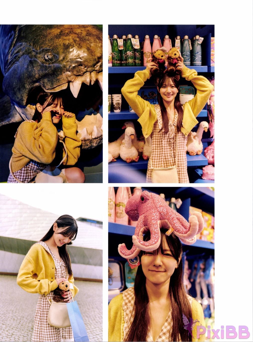 Japanese Idol Hina Kawata He Tian Yang Cai 2nd photo collection take off PixiBB.COM 070