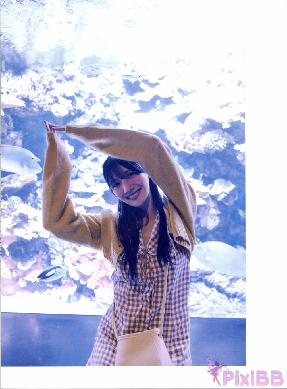 Japanese Idol Hina Kawata He Tian Yang Cai 2nd photo collection take off PixiBB.COM 072