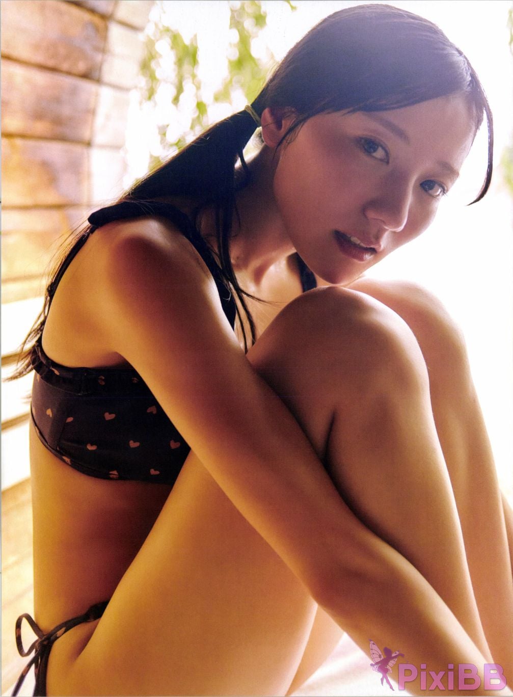 Japanese Idol Hina Kawata He Tian Yang Cai 2nd photo collection take off PixiBB.COM 087