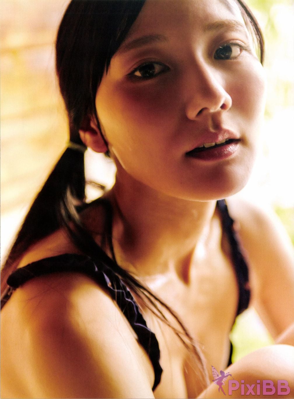 Japanese Idol Hina Kawata He Tian Yang Cai 2nd photo collection take off PixiBB.COM 088