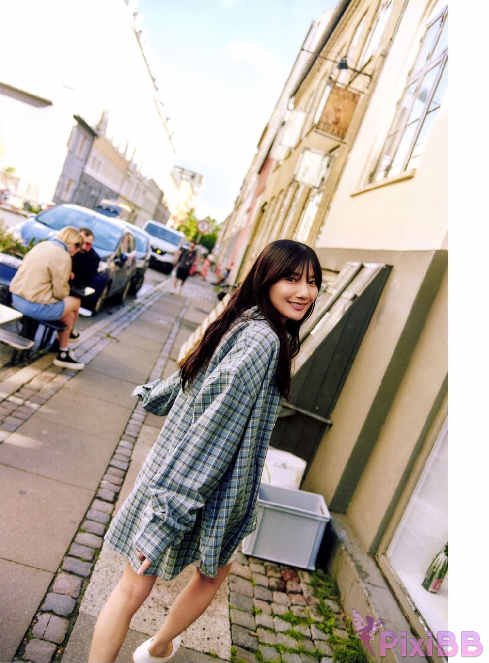 Japanese Idol Hina Kawata He Tian Yang Cai 2nd photo collection take off PixiBB.COM 106