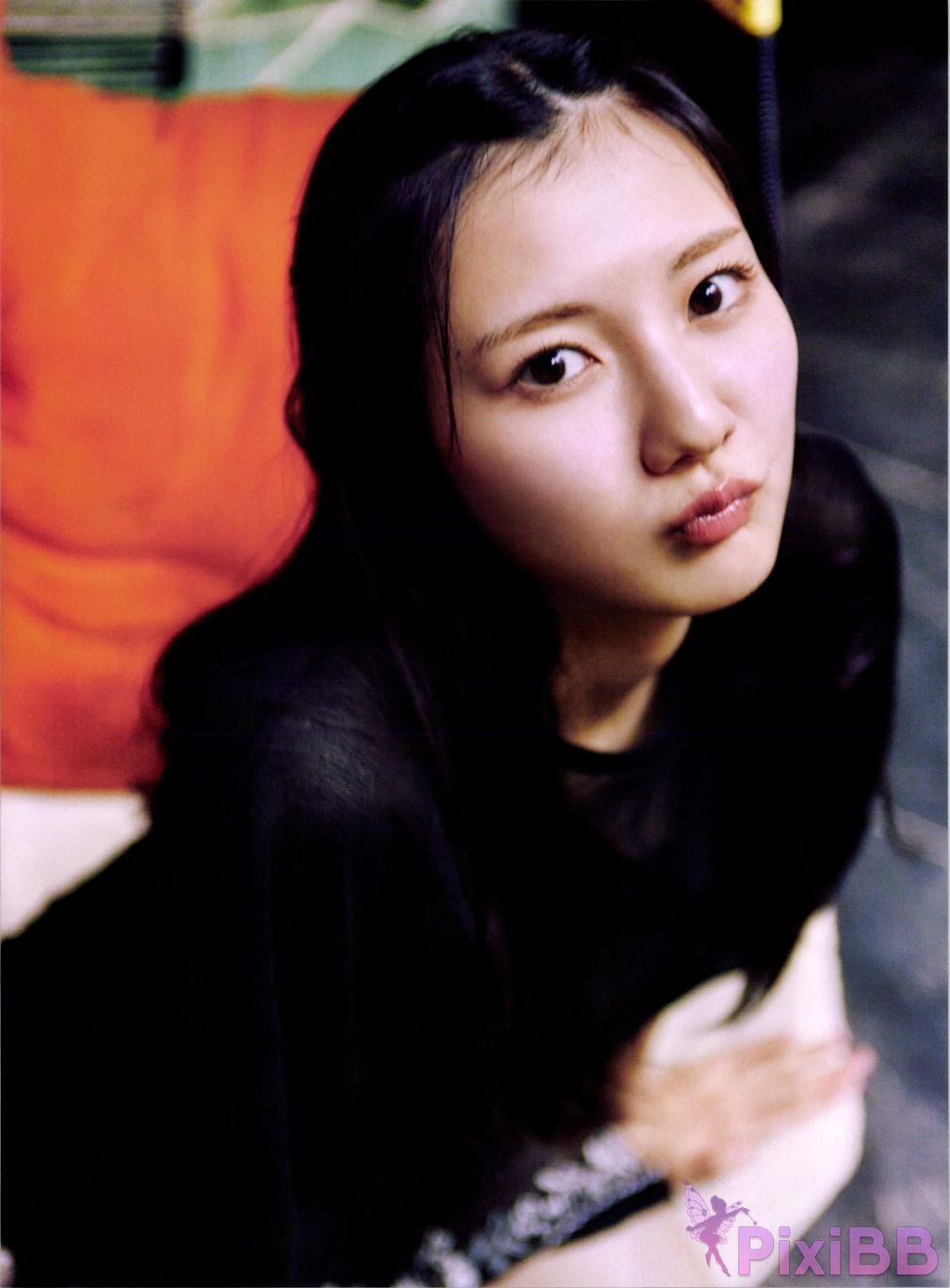 Japanese Idol Hina Kawata He Tian Yang Cai 2nd photo collection take off PixiBB.COM 107