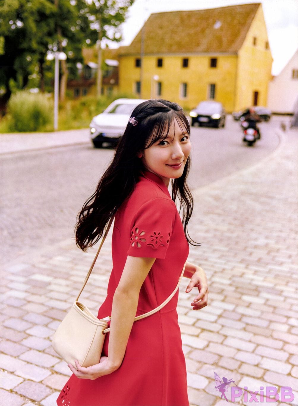 Japanese Idol Hina Kawata He Tian Yang Cai 2nd photo collection take off PixiBB.COM 129