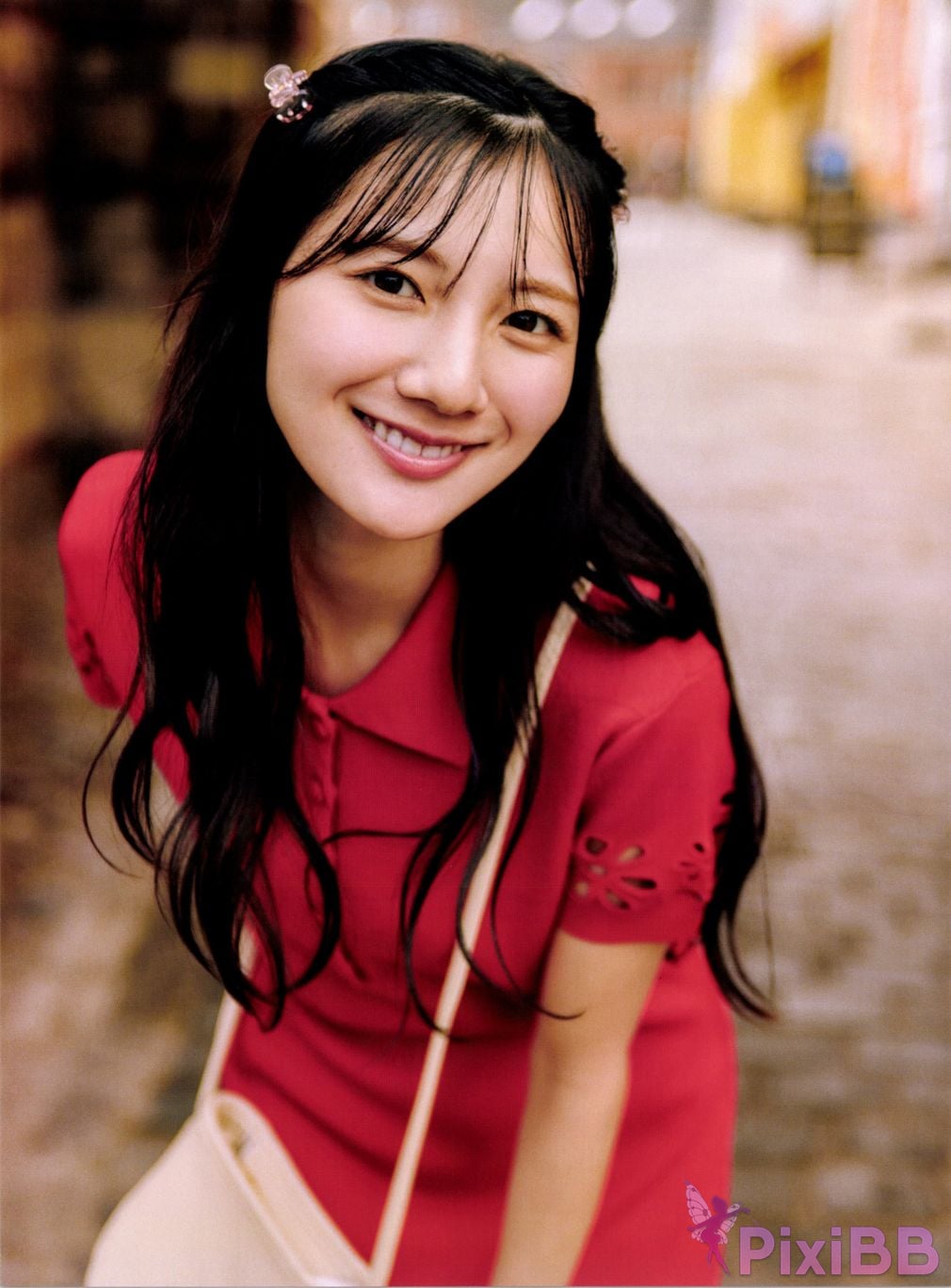 Japanese Idol Hina Kawata He Tian Yang Cai 2nd photo collection take off PixiBB.COM 130