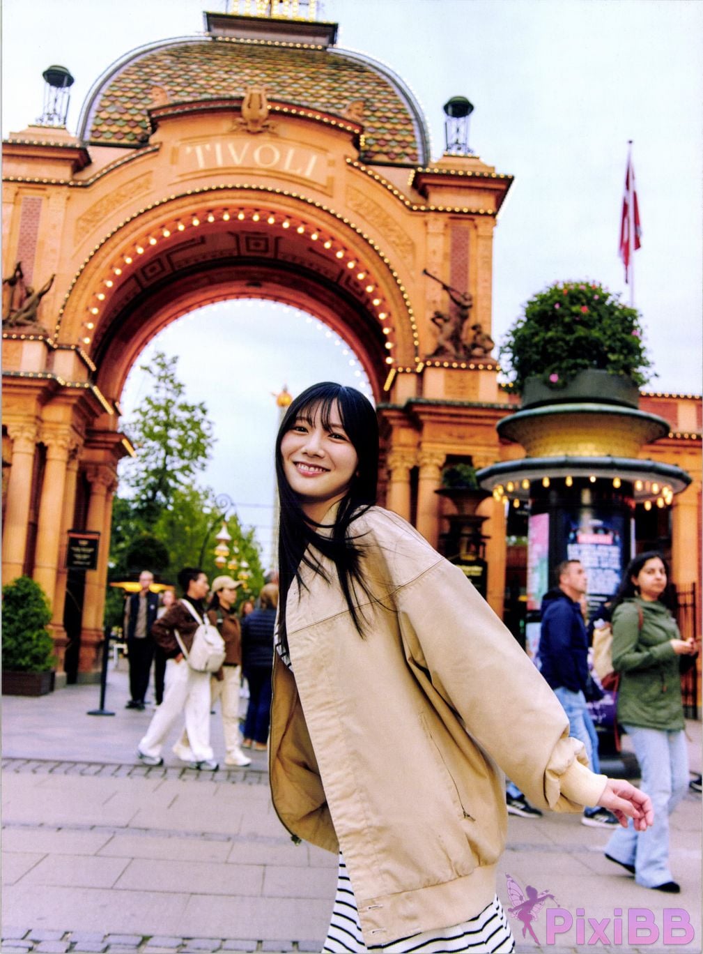 Japanese Idol Hina Kawata He Tian Yang Cai 2nd photo collection take off PixiBB.COM 133