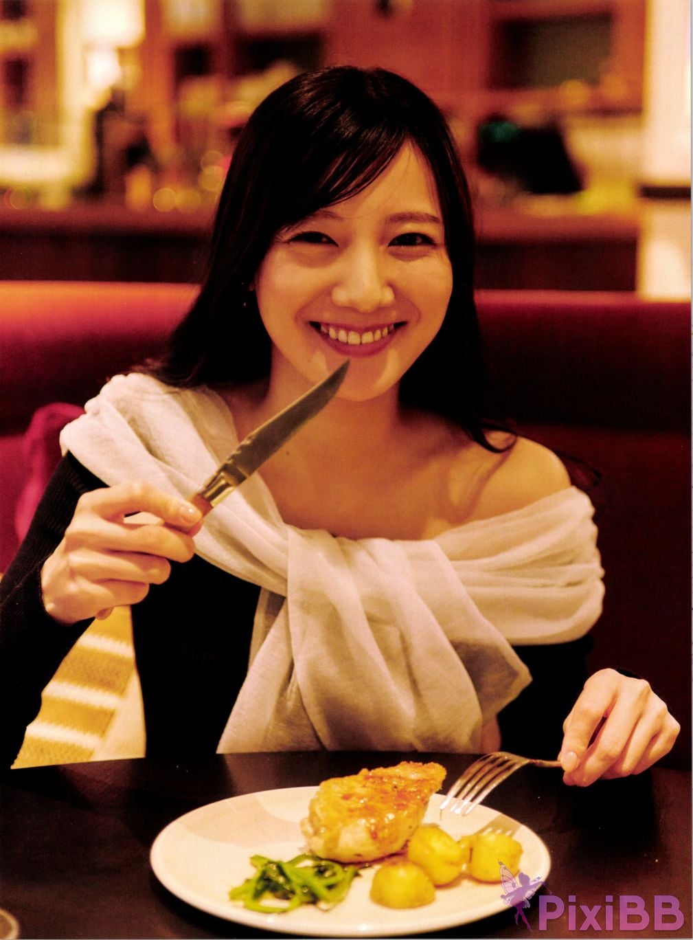 Japanese Idol Hina Kawata He Tian Yang Cai 2nd photo collection take off PixiBB.COM 136