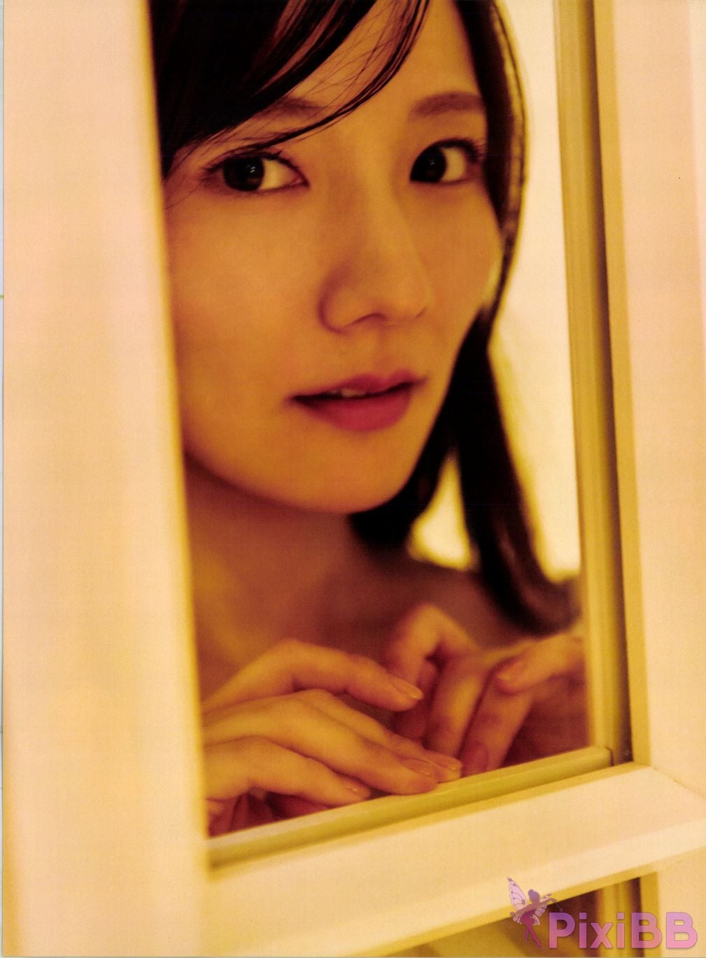 Japanese Idol Hina Kawata He Tian Yang Cai 2nd photo collection take off PixiBB.COM 137