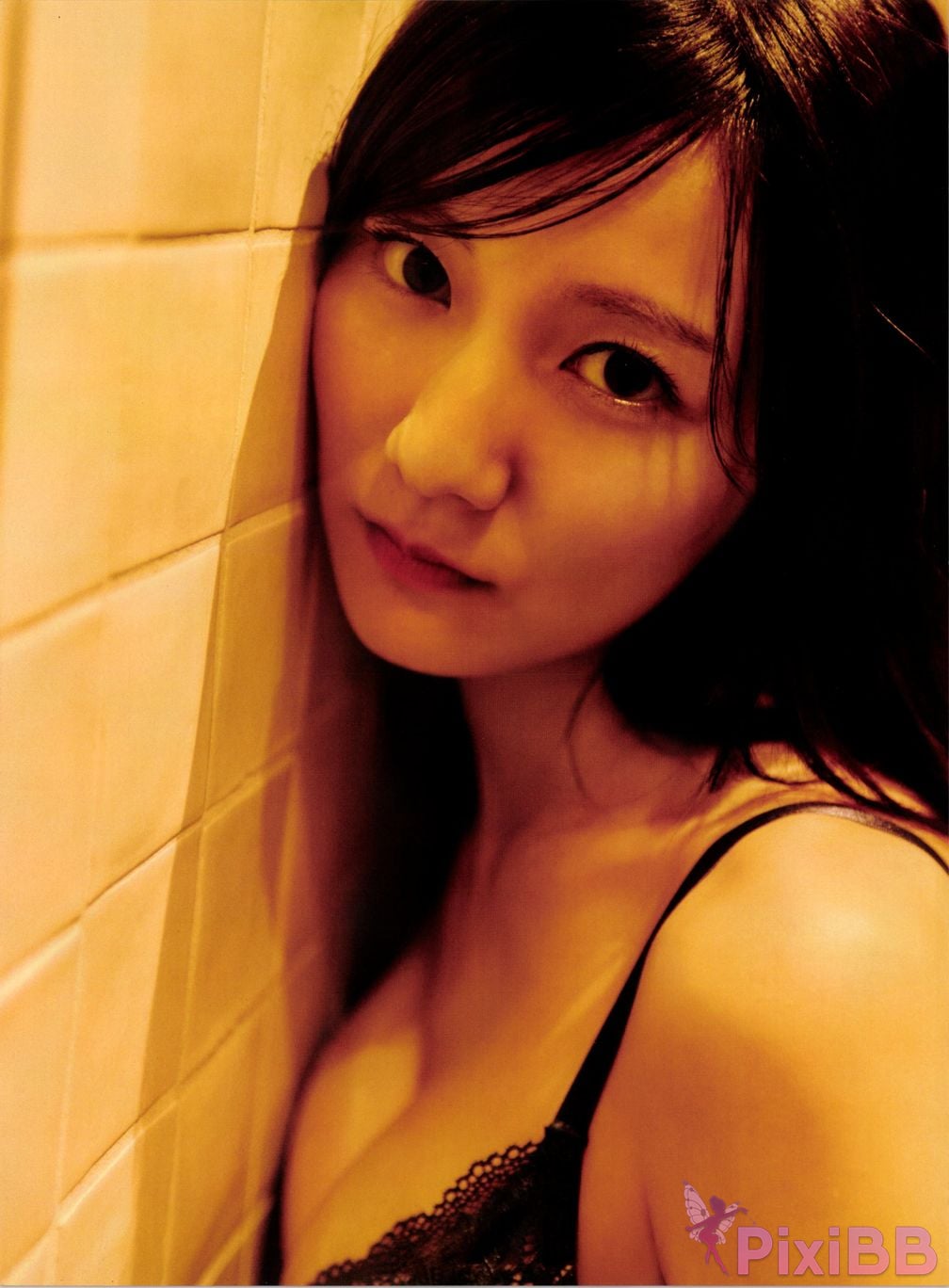 Japanese Idol Hina Kawata He Tian Yang Cai 2nd photo collection take off PixiBB.COM 140