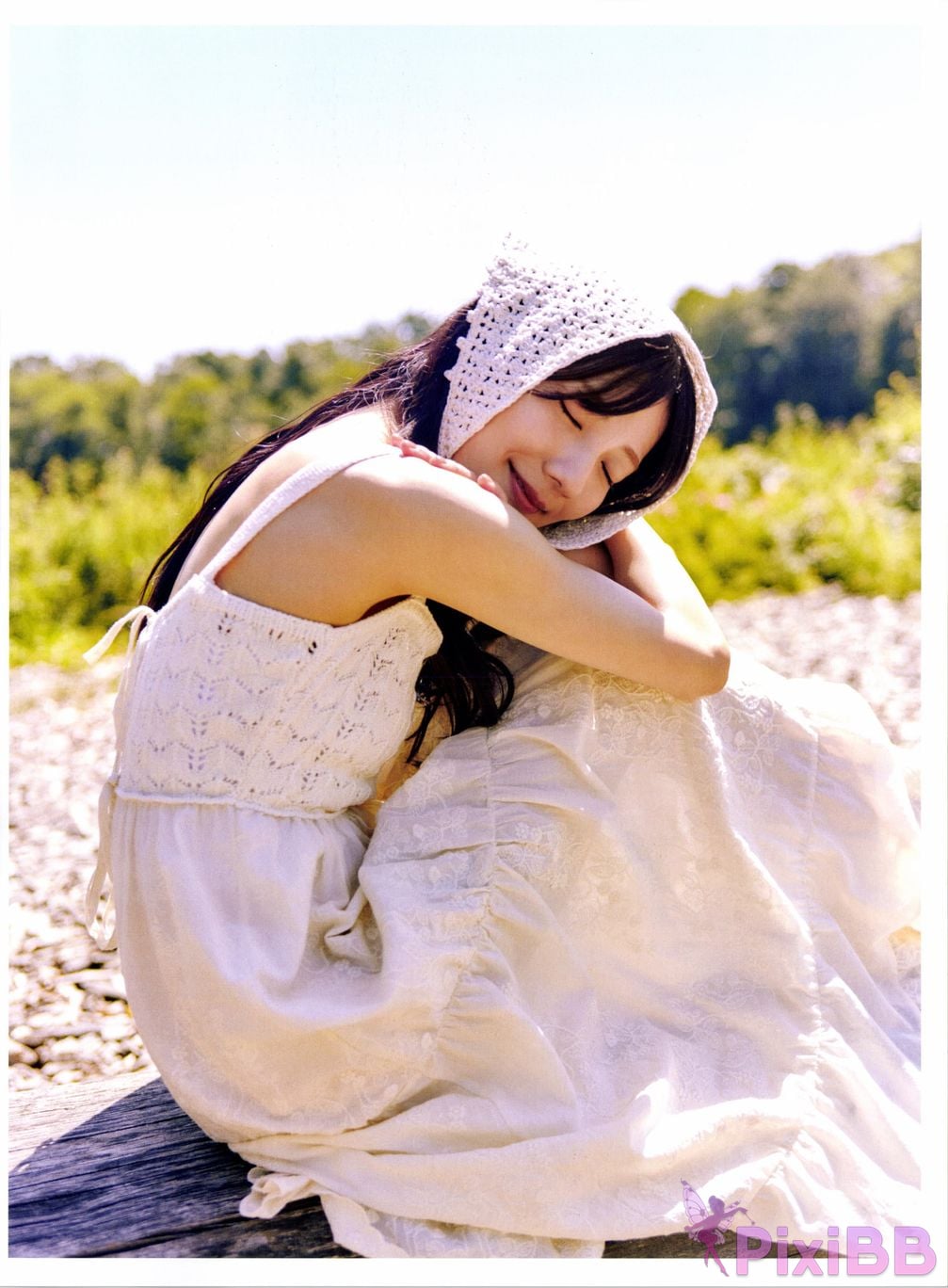 Japanese Idol Hina Kawata He Tian Yang Cai 2nd photo collection take off PixiBB.COM 155