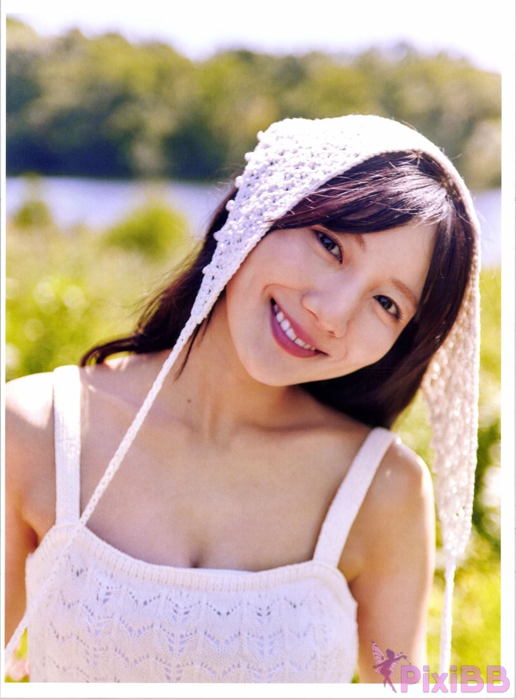 Japanese Idol Hina Kawata He Tian Yang Cai 2nd photo collection take off PixiBB.COM 157