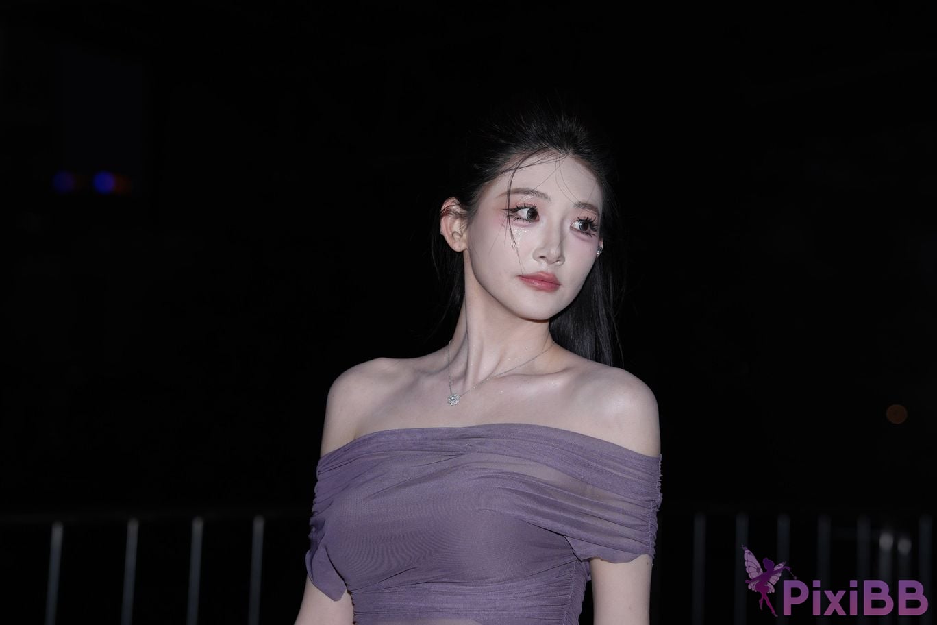 Featured Street Photography Works No.5390 purple gauze skirt PixiBB.COM 004