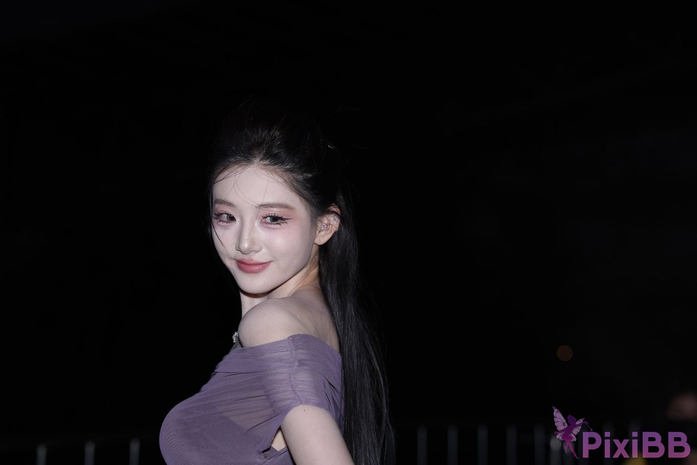 Featured Street Photography Works No.5390 purple gauze skirt PixiBB.COM 006