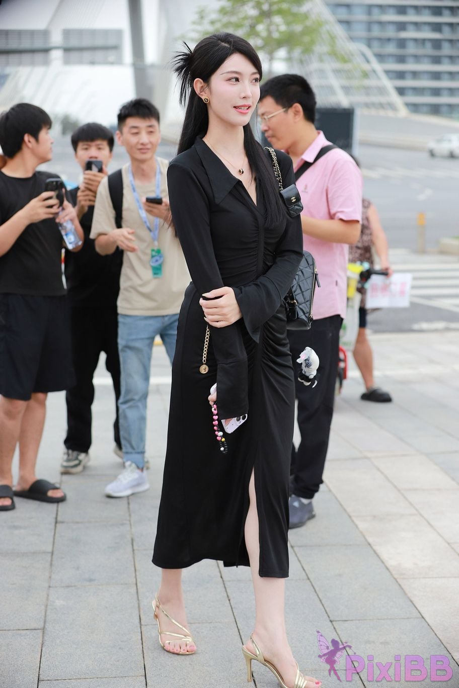 Featured Street Photography Works No.5386 black long skirt PixiBB.COM 106