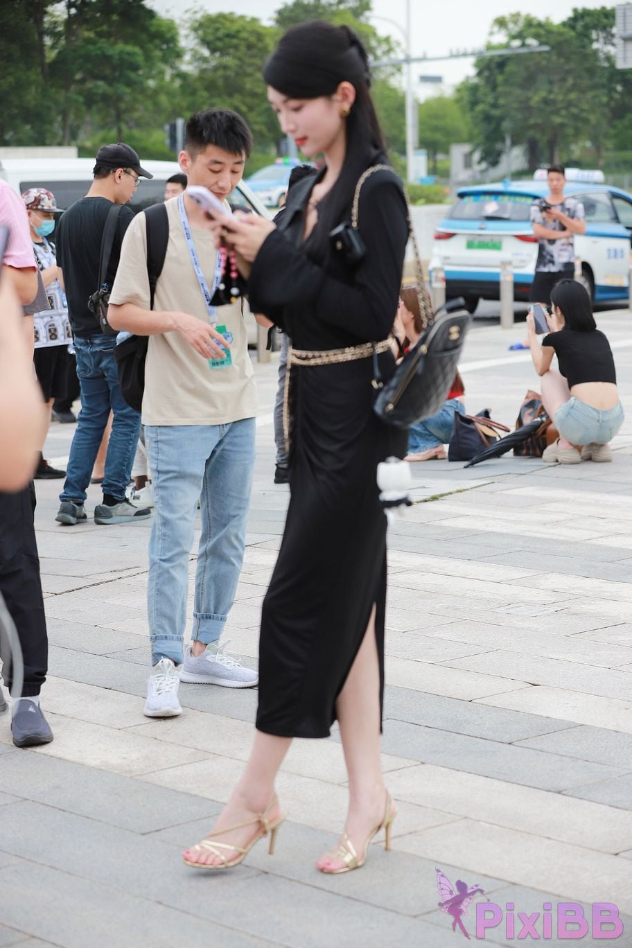 Featured Street Photography Works No.5386 black long skirt PixiBB.COM 114