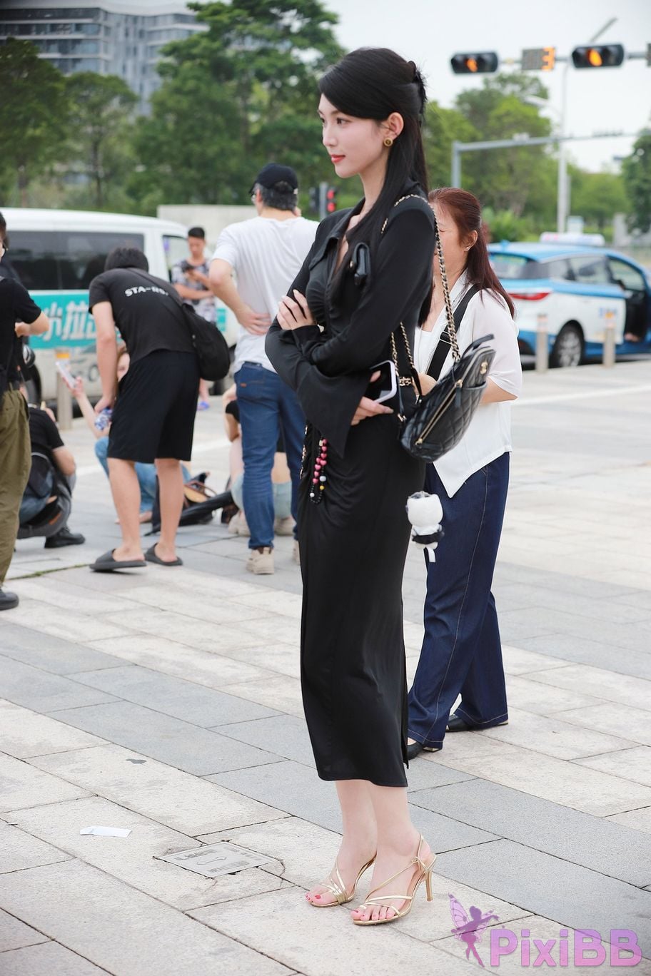 Featured Street Photography Works No.5386 black long skirt PixiBB.COM 141