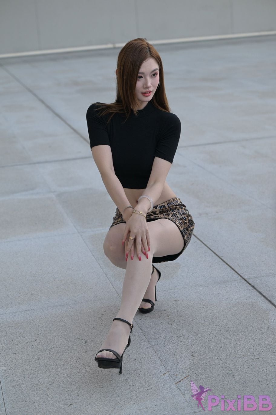 Featured Street Photography Works No.5384 Leopard print silk beauty PixiBB.COM 076