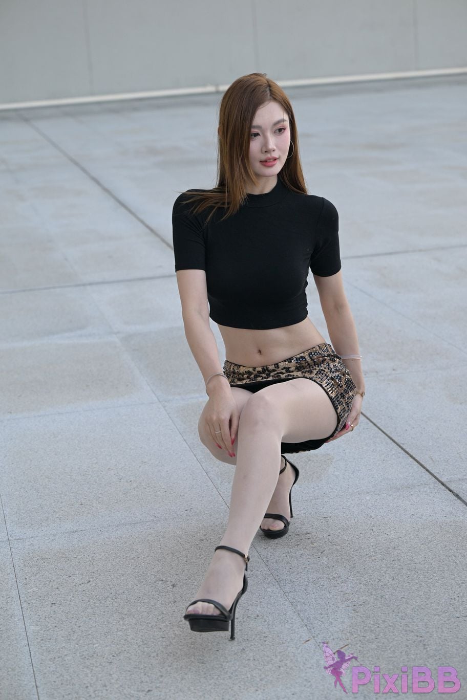 Featured Street Photography Works No.5384 Leopard print silk beauty PixiBB.COM 077