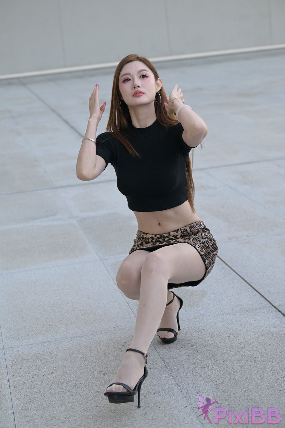 Featured Street Photography Works No.5384 Leopard print silk beauty PixiBB.COM 085