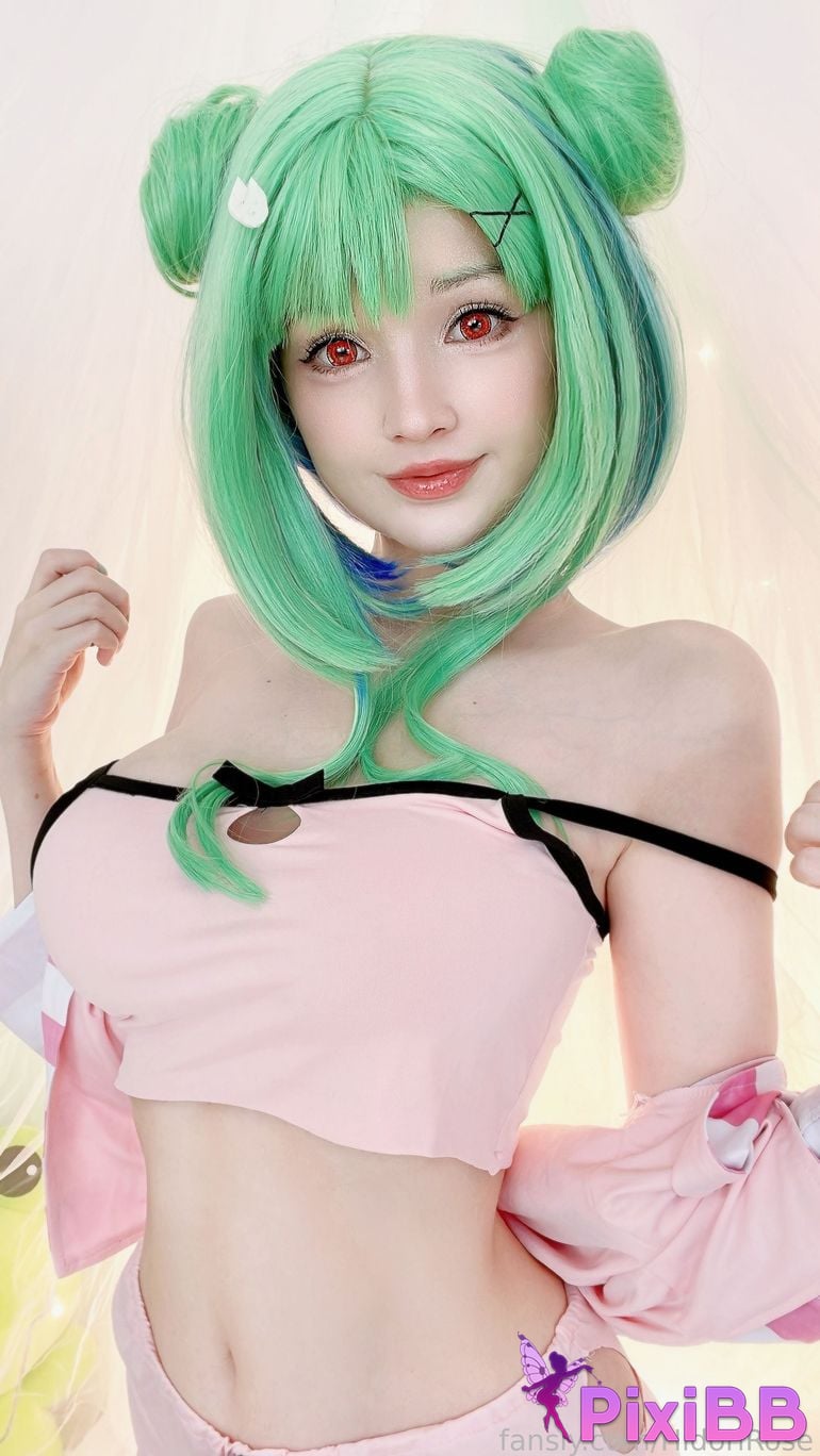 Hidori Rose Uruha Rushia Green PixiBB.COM 11