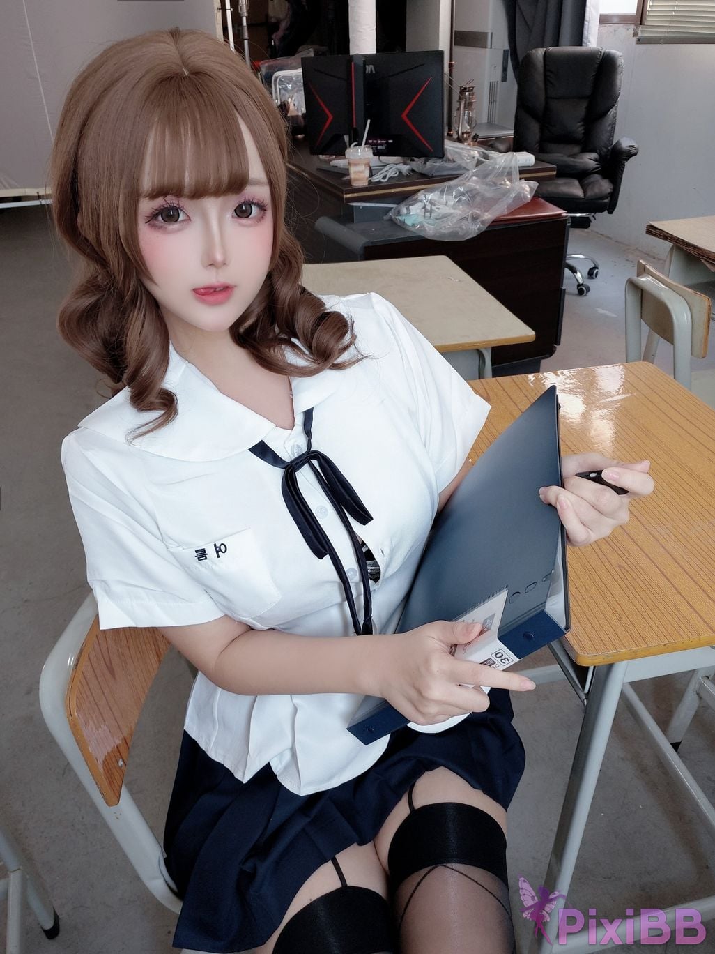 Cosplayer Hinajiao psychological committee member PixiBB.COM 084