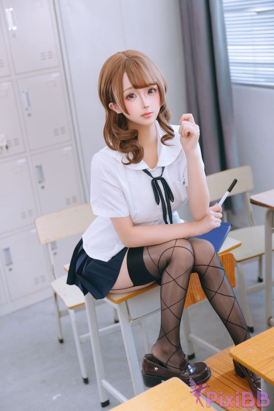 Cosplayer Hinajiao psychological committee member PixiBB.COM 123