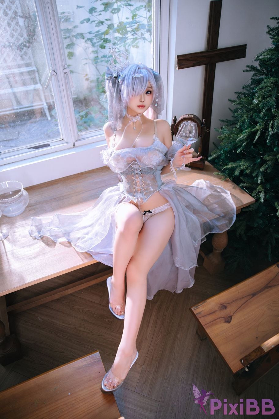 Coser Hinaga Goddess of Victory Nicki Cinderella PixiBB.COM 005